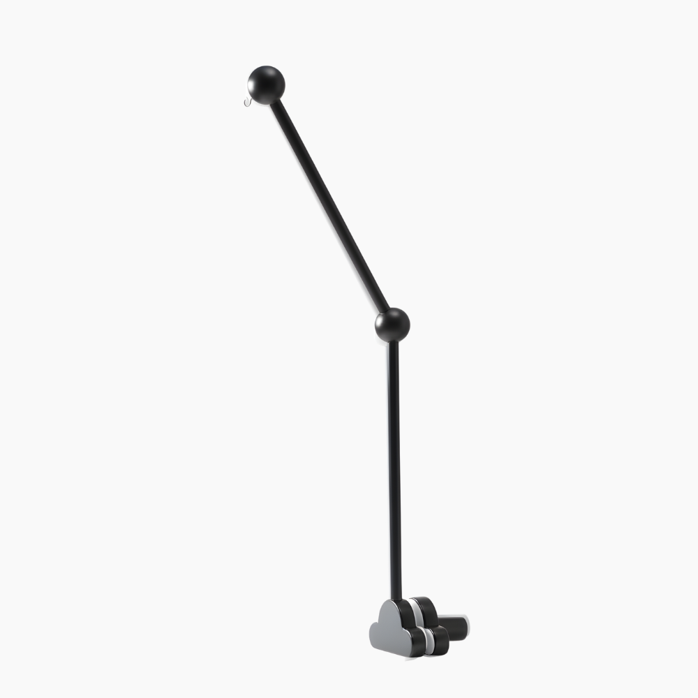 Mobilarm Trä Spjälsäng Baby